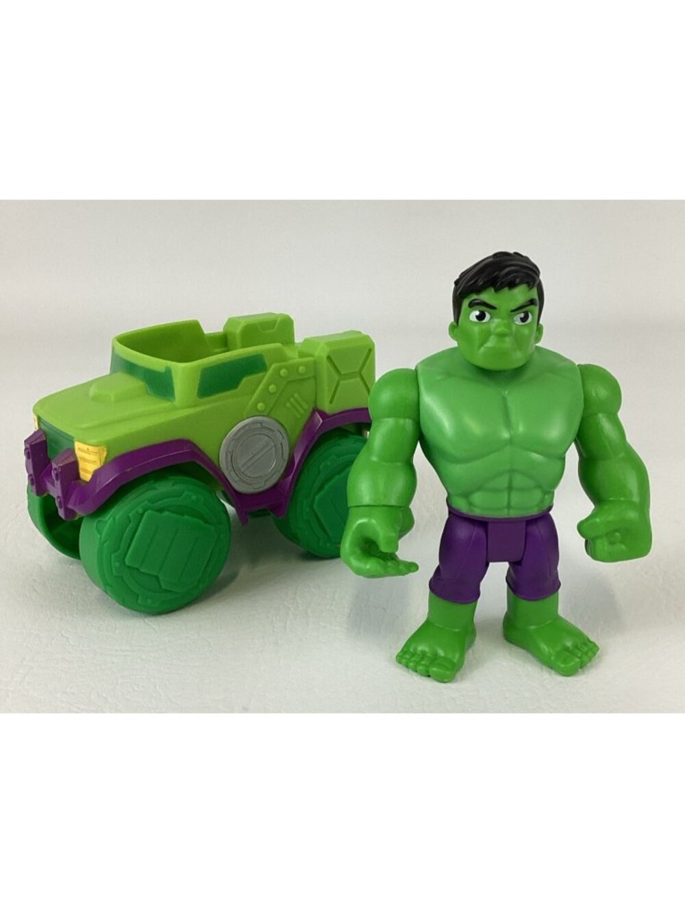 Marvel Spidey Amazing Friends Hulk Smash Truck Action Figure 2022 Hasbro Toy